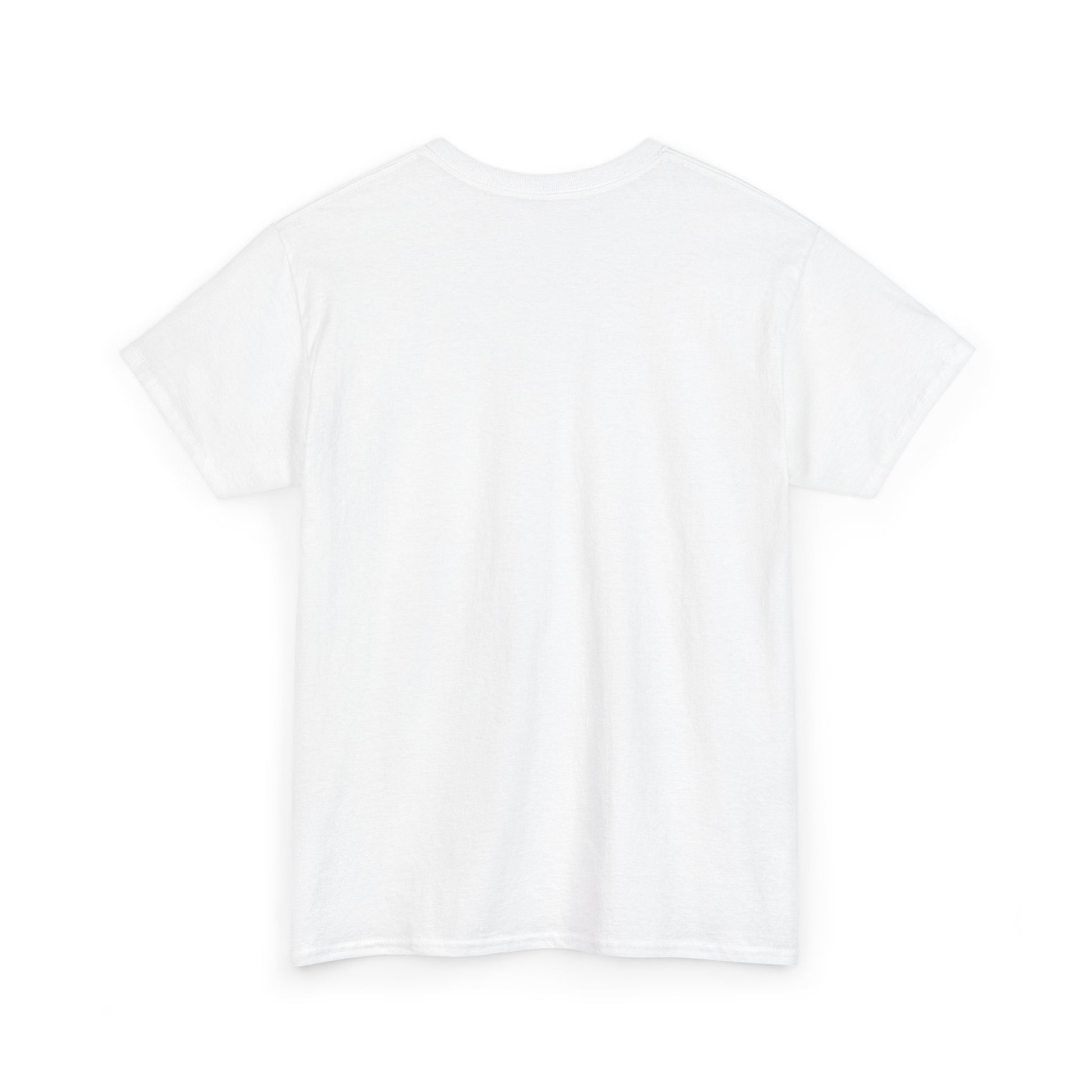 White t-shirt on a white background
